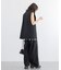 リネンストレッチセミワイドパンツ