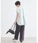リネンフレンチスリーブシャツ/ハンドウォッシャブル＜セットアップ対応＞