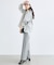金ボタンコーデュロイシャツ