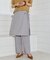ラップスカートパンツ 【JAPAN FABRIC】ハンドウォッシャブル