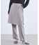 ラップスカートパンツ 【JAPAN FABRIC】ハンドウォッシャブル