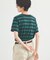 ＷボーダーコットンＴシャツ/マシンウォッシャブル