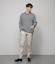 I cotoni di Albini 長袖 ボーダー Tシャツ