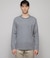 I cotoni di Albini 長袖 ボーダー Tシャツ