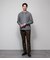 I cotoni di Albini 長袖 ボーダー Tシャツ