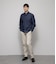 【ストレッチ】シャンブレーツイル 長袖カッタウェイカラーシャツ