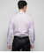 NY CARE FREE・SUPIMA COTTON オルタネイトストライプ 長袖ボタンダウンシャツ