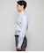 NY CARE FREE・SUPIMA COTTON マルチストライプ 長袖ボタンダウンシャツ