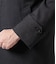 【撥水・防風】メランジカルゼ ラミネート ビズスタンドカラーコート