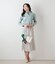 バックサテン 変形プリーツスカート