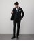 【撥水】SLIM FIT 無地 ノータックスラックス(セットアップ対応)