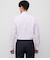 NY CARE FREE・GIZA COTTON ロンドンストライプ 長袖ワイドカラーシャツ