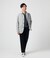【吸水速乾・ストレッチ・ウォッシャブル】COOL COMFORT コットンリネン ピンヘッド コンバーチブルアウター(セットアップ対応）
