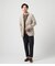 【吸水速乾・ストレッチ・ウォッシャブル】COOL COMFORT コットンリネン ピンヘッド コンバーチブルアウター(セットアップ対応）