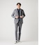 【吸水速乾・ストレッチ・ウォッシャブル】COOL COMFORT コットンリネン ピンヘッド コンバーチブルアウター(セットアップ対応）