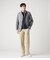 【吸水速乾・ストレッチ・ウォッシャブル】COOL COMFORT コットンリネン ピンヘッド コンバーチブルアウター(セットアップ対応）