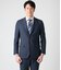 【ストレッチ・防シワ】FLEX COMFORT グレンチェック スーツ
