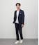 【ウォッシャブル・防シワ・撥水】MOVING COMFORT 千鳥 ハイストレッチ ジャージー ウエストアジャストパンツ(セットアップ対応)