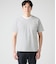【接触冷感】先染めボーダー 半袖クルーネックTシャツ