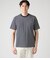 【接触冷感】先染めボーダー 半袖クルーネックTシャツ