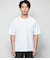 【吸水速乾】COOL COMFORT ニューヨーカーエンボスプリント 半袖 クルーネックTシャツ