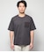 【吸水速乾】COOL COMFORT ニューヨーカーエンボスプリント 半袖 クルーネックTシャツ
