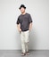 【吸水速乾】COOL COMFORT ニューヨーカーエンボスプリント 半袖 クルーネックTシャツ