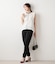 ポリエステルダブルクロス テーパードジョガーパンツ