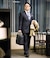 TAILOR CLOTH シルク混 チェック スーツ