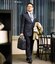 TAILOR CLOTH シルク混 チェック スーツ