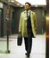 TAILOR CLOTH シルク混 チェック スーツ