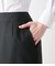 【ウォッシャブル】2WAYストレッチツイル ストレートスカート