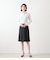 【ウォッシャブル】2WAYストレッチツイル Aラインスカート