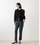 TRストレッチツイル テーパードパンツ
