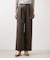 【ウォッシャブル】ライトコール ワイドパンツ