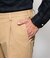 【ウォッシャブル・ストレッチ】モールスキン プレミアムスエード ワンタックパンツ