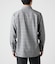 グレンチェック 長袖ショートポイントシャツ