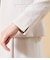 【ウォッシャブル】シルキークロス ノーカラ―ジャケット