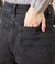 【ストレッチ】EDWIN 11オンスストレートブラックデニムパンツ