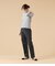 【ストレッチ】EDWIN 11オンスストレートブラックデニムパンツ