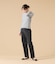 【ストレッチ】EDWIN 11オンスストレートブラックデニムパンツ