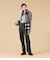 【ストレッチ】EDWIN 11オンスストレートブラックデニムパンツ