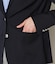 【ウォッシャブル】ウールオックス シングルブレザー