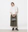 ワイドクロップドパンツ レディース 手洗い可能