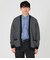 【ウォッシャブル】小紋ドット Vネックカーデカーディガン