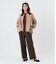 【手洗い可能】2タックストレートパンツ レディース ウールライクツイル