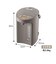 象印/ZOJIRUSHI/VE電気まほうびん【優等生/3.0L/ライトブラウン/まほうびん保温/905Wスピード沸騰】  CV-GC30
