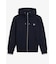 Hooded Zip Through Sweatshirt - J7536