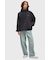 Oversized Hooded Shell Jacket - J3311