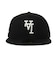 【海外限定 日本未発売】ドジャース キャップ 帽子NEW ERA ニューエラ 59FIFTY Los Angeles Dodgers UPSIDE DOWN ブラック/ホワイト